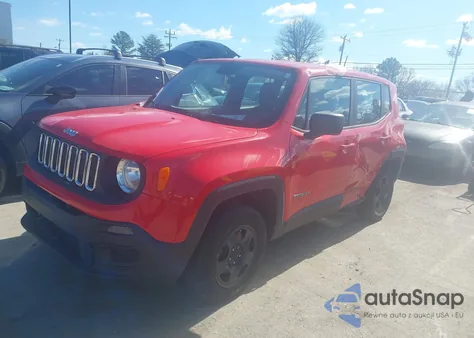 2018 Jeep Renegade Sport 4X4 из США, поврежденный, VIN ZACCJBAB2JPH14293